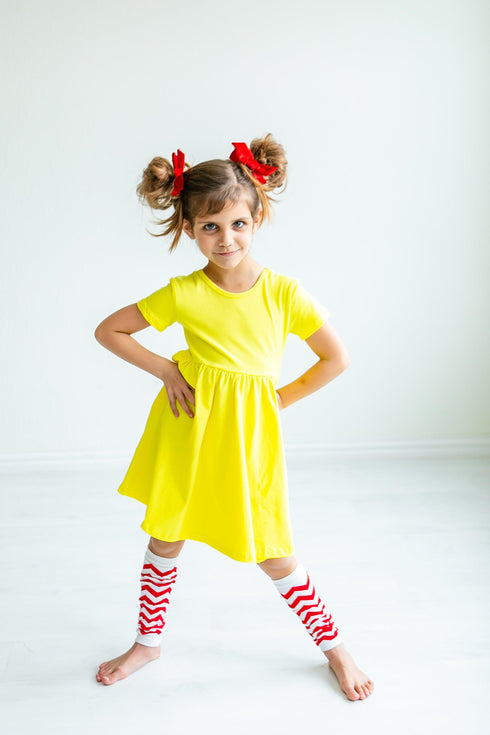 yellow-s-s-pocket-twirl-dress Mila &  Rose - Sophia's Style--4T--5